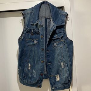 Blue Jean Vest
